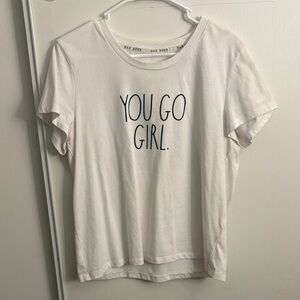 Rae Dunn "You Go Girl" Graphic Tee